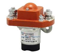 SZJ-200A DC Contactor MZJ-200A Power Relay DC 12V 24V 36V 48V 60V 72V 120V for Car Batteries Electric Forklift Trucks etc(Coli voltage 24VDC)
