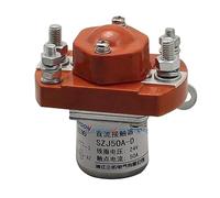 SZJ-50A DC Contactor MZJ-50A Power Relay DC 12V 24V 36V 48V 60V 72V 120V for Car Batteries Electric Forklift Trucks(Coli voltage 24VDC)