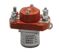 SZJ-50A DC Contactor MZJ-50A Power Relay DC 12V 24V 36V 48V 60V 72V 120V for Car Batteries Forklift Trucks(Coli voltage 24VDC)