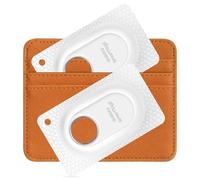 SZJCLTD for Smart Tag 2 Wallet Holder, Ultra Thin Card Case for Samsung SmartTag2, Smart Tag 2 Card Holder for Purse, Handbag, Backpack Wallet, Clutch Bag, White, 2 Pack, Minimalist