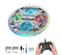 SZJMAO RC UFO Plane for Kids and Beginners, 2.4GHz Drone Remote Control UFO Airplane with 360° Flip, Auto Hovering and 2 Batteries (Blue)