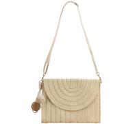 SZKCXBDB Straw bag Women's Small Clutch Raffia Shoulder Beach Summer Woven Wallet Envelope Crossbody Handbag Wallet-beige
