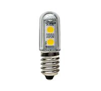 SZKIRNO E14 T15 1W 0.5W Indicator Light Decorative Night Light LED Energy Saving Light Bulb LED Refrigerator E12 Thumb Light AC 220V(Cold White,E14 0.5W)