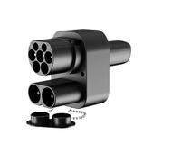 SZKIRNO EV car Charger Adapter 32A AC DC CCS2 to Electric Vehicle Charging 500V-1000V DC 110V-250V AC Convertor for Model Y/S/3/X(CCS2 to TS AC DC)