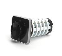 SZL9-20/5 20A 5 Phase Changeover Selector Rotary Cam Switch - Durable Transfer Switch for Limit Applications