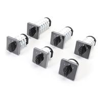 SZL9-32 32A 440V 3 Position Cam Switch - Changeover Panel Mounting Reversing Switch for 2/3/4 Phase Applications,1pcs(32A three sections)