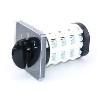 SZL9-32/4 4 Phases 32A Silver Contact 1-0-2 3 Positons Transfer Elecrical Change Over Rotary 16 Screws Cam Switch