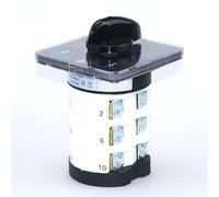 SZL9-50/3 3 Positions 50A 660V Poles 12 Screws ON-OFF-ON Changeover Cam Rotary Switch 1Pcs