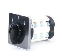 SZL9-50/3 Three Position Three Pole 50A 660V Panel Power Knob Selection Changeover Cam Universal Rotary Switch
