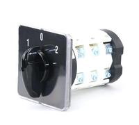 SZL9-75/3 75A 1-0-2 Panel Mounting Size 3 Positions 12 Screws 3Phases Ganrator Transfer Changeover Rotary Cam Switch