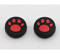 SZLG Silicone Joystick Caps, 2Pcs Analog Grip Cover Case Cap for PS Vita PSV 2000/1000 Controller (Red)