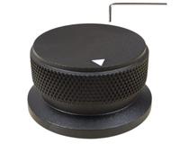 Szliyands 34 x 20mm Aluminum Alloy Potentiometer Control Knob Volume Audio Electric Guitar Bass Screw Type, for 6mm Diameter Shaft