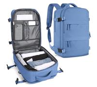 SZLX Backpack Travel Bag New Ryanair Cabin Size Bag 40x30x20 Backpack Wizz air, Large Travel Backpack Women Men Carry On Casual Daypack Fit 14 Inch Laptop with Shoes Compartment
