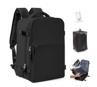 SZLX Ryanair Vacuum Backpack with Pump, New Ryanair Cabin Size Bag 40x30x20 Backpack Wizz air Ryanair Cabin Bags Travel Ruscksack Carry-on Luggage Women Waterproof Men's Vacuum Suitcase