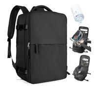 SZLX Ryanair Vacuum Travel Backpack with Vacuum Pump, Airbag Backpack with Vacuum System for Travel, Travel Ruscksack Cabin Size Carry-on Luggage Women Waterproof Men's Vacuum Suitcase