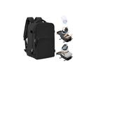 SZLX Vacuum Backpack Carry-on Luggage Women, Airbag Backpack with Vacuum System for Travel, Ryanair Travel Ruscksack Cabin Size with Pump Waterproof Men's Vacuum Suitcase