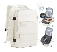 SZLX Vacuum Backpack Travel Bag with Pump, New Ryanair Cabin Size Bag Backpack Wizz air, Large Travel Backpack Women Men Carry On Casual Daypack Fit 14 Inch Laptop