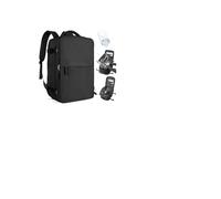 SZLX Vacuum Backpack Travel Bag with Pump, New Ryanair Cabin Size Bag Backpack Wizz air, Large Travel Backpack Women Men Carry On Casual Daypack Fit 14 Inch Laptop