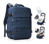 SZLX Vacuum Travel Backpack with Vacuum Pump, Airbag Backpack with Vacuum System for Travel, Ryanair Travel Ruscksack Cabin Size Carry-on Luggage Women Waterproof Men's Vacuum Suitcase