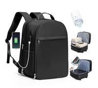 SZLX Vacuum Travel Backpack with Vacuum Pump, Airbag Backpack with Vacuum System for Travel, Ryanair Travel Ruscksack Cabin Size Carry-on Luggage Women Waterproof Men's Vacuum Suitcase