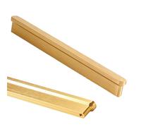 SZLXJMFL Cabinet Handle Modern, 2 Pack Gold Handle for Furniture Door, Solid Aluminum Alloy | Anodized Surface, Full Length: 109-1000 mm T-Shape Cupboard Handles 320mm/12.5in