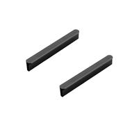 SZLXJMFL Cabinet Pulls Modern,Hole Spacing: 96mm 2 × Fureiture Handles Black Solid Aluminum Alloy | Anodized Surface Door Handles T Shaped Handle Full Length: 113-1000 mm Drawer Handles 96mm/3.8in