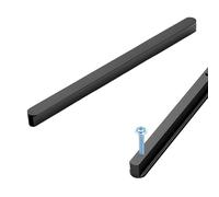 SZLXJMFL Furniture Handle Modern,Hole spacing:192mm 2 Pack Drawer Handles Black Solid Aluminum Alloy | Anodized Surface T Shaped Handle Full Length: 120-1000 mm Cabinet Pulls 192mm/7.6in