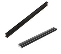 SZLXJMFL Furniture Handle Modern,Hole spacing:192mm 2 Pack Drawer Handles Black Solid Aluminum Alloy | Anodized Surface I Shaped Handle Full Length: 76-205 mm Cabinet Pulls 192mm/7.6in