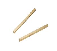 SZLXJMFL Gold Kitchen Cabinet Handle Vintage, 2 Pack Drawer Pulls Solid Brass | Brushed Copper, Hole Centers: 32-850 mm T-Shape Pulls Furniture Handles with Screws-800/31.5in