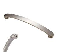 SZLXJMFL Kitchen Cabinet Handles 160mm, 2 Pack Handle for Furniture Solid Aluminum Alloy | Plating Surface, Drawer Handles Hole Centers: 96-160mm Cupboard Handles Brushed Cabinet Pulls 160mm/6.3in