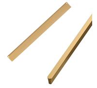 SZLXJMFL Kitchen Cabinet Handles Gold,Hole Spacing:192mm 2 Pack Drawer Handles Modern Solid Aluminum Alloy | Anodized Surface T-Shaped Handle Hole Centers: 96-960mm Fureiture Handles 192mm/7.6in