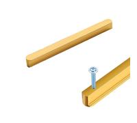 SZLXJMFL Kitchen Door Handles Gold,Hole Spacing:128mm 2 Pack Cabinet Handles Modern Solid Aluminum Alloy | Anodized Surface T Shaped Handle Hole Centers: 96-896mm Furniture Handle 128mm/5in