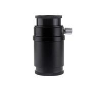SZM CTV 1/2 1/3 1X Adapter 0.3X 0.5XC Mount Lens Adapter for Tricular Body Microscope HDMI VGA USB Camcorder (1x)