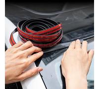 SZMBHSD T-type car sealing strips compatible with Toyota GR Supra Verso Yaris Aygo, sound insulation strips, front windshield, sunroof, car window, rear tailgate, roof, car protection accessories