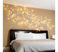 SZMiNiLED Cherry Blossom Led Lights 7.9FT for Bedroom Remote Timer