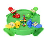szoii Interactive Competition Feeding froggies Eating Beans Hungry Frog Game for Sale (Green)