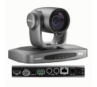 SZOOMSY 4K PTZ Camera 30X Optical Zoom with NDI|HX2, AI Auto-Tracking, HDMI/USB3.0/LAN/PoE - Long-Range Live Streaming Solution for Church, Worship & Conference