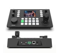 SZOOMSY PTZ Controller, 3“Lcd Screen, Real-Time Decoding Preview, Supports Ndi Poe, Visca Pelco-D/P, Rs422/Rs485, Rs232, And Rj45, Suitable For Church Live/Events/Live Streaming
