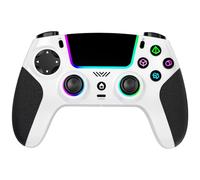 SZPACMATE Wireless Pro Controller for PS4/PS3/Switch/PC/iOS/Android/Steam Deck, with 8 RGB Lighting/Hall Effect Joystick/1000 mAh Battery/Turbo/Dual Vibration/Programmable/Headphone Jack/Non-Slip Grip