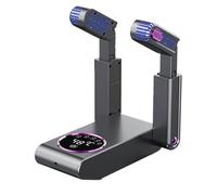 SZPENGC Portable Shoe Boots Dryers, Multi-Function Shoe Dryer Warmer with Folding and Drying Adjustable Rack