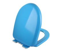 SZPLLZY Oval U-Shape Safe PP Toilet Seat with Quiet Cushioning and Quick Release Hinge - Universal Seat Cover for Standard Size Fixtures