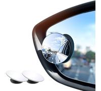 SZPXXX 2 Pack Blind Spot Mirrors for Audi A6 allroad Quattro C8 4K I 2019-2025, Adhesive, Waterproof 360° Rotate Adjustable HD Glass Convex Side Mirror