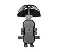 SZPXXX motorcycle phone mount for Triumph Tiger 1200 Explorer, 360° Rotatable Phones Holder with Rain Cover Sun Visor,Moped Cell Phone Mount Rearview,Handlebar Model