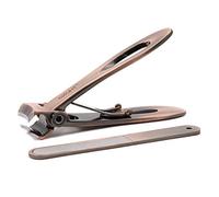 SZQHT Ultra Wide Jaw Opening Toenail Clippers Nail Clippers for Thick Nails Cutter for Ingrown Manicure Set,Pedicure Kit,Men & Women (Bronze)