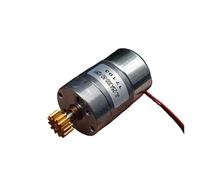 SZRDBHAUJO ZGA25-300 25mm Full Metal Gearbox Gear electronic starter DC 6V-12V 45RPM-92RPM Slow Speed Reduction electronic starter 12T Copper Gear DIY Robot Toy