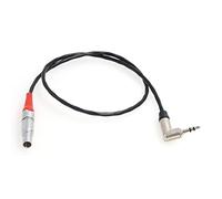 SZRMCC 0B 5 pin to Right Angle 3.5mm ARRI Alexa Mini Camera/XT Sound Devices to Tentacle Sync Zaxcom Timecode Cable