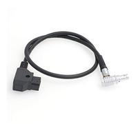 SZRMCC D-tap to Right Angle 0B 7 Pin Male Motor Power Cable for Tilta Nucleus-M Wireless Follow Focus Lens Motor