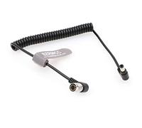 SZRMCC DC 2.5mm to Right Angle Hirose 4 pin Male Coiled Power Cable for Sound Devices 688 644 633 Zoom F4 F8 Zaxcom (Elbow 4pin to Elbow dc2.5)