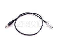 SZRMCC DC 5.5x2.5mm to Weipu SF610 2 Pin Female Plug Power Cable for BMPCC 4K Blackmagic Pocket Cinema 4K Camera (Straight Cable, Straight DC2.5mm)