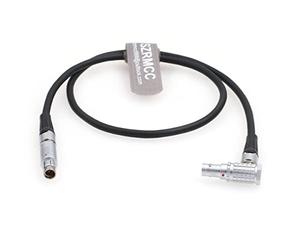 SZRMCC Fischer 3 Pin to 7 Pin Run Stop Cable for ARRI Alexa Mini/Amira Camera to Tilta Right Side Wooden Handle 2.0 Tiltaing Recording Handle (Straight Cable)